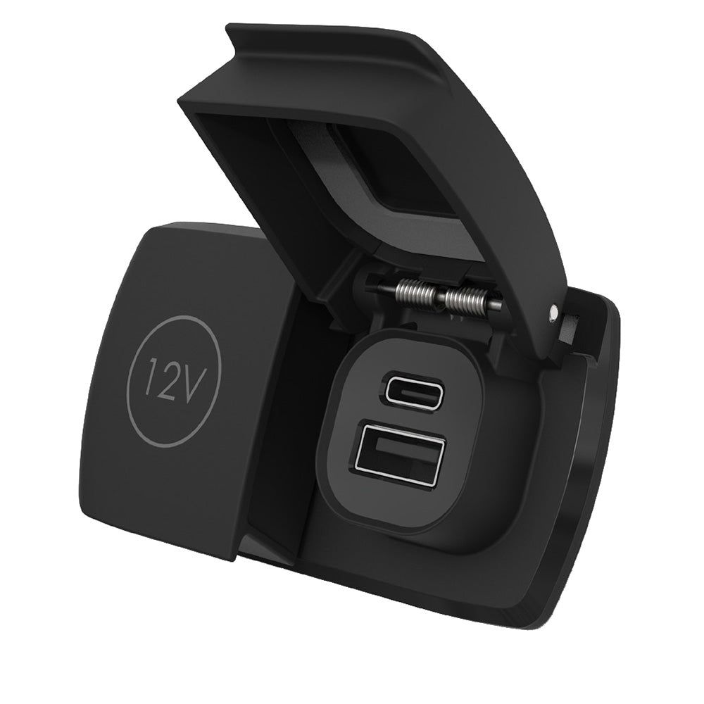 Scanstrut Flip Pro Duo - USB-A  USB-C w/12V Power Socket [SC-MULTI-F2]