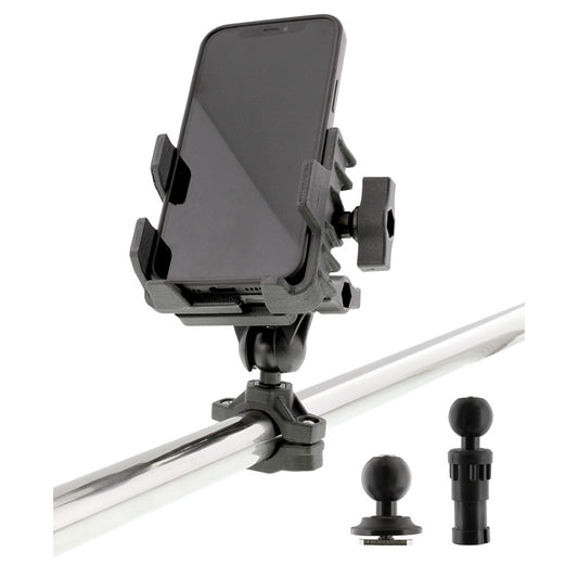 Scotty 0139 Phone Holder w/Post, Track  Rail Mounts [0139]