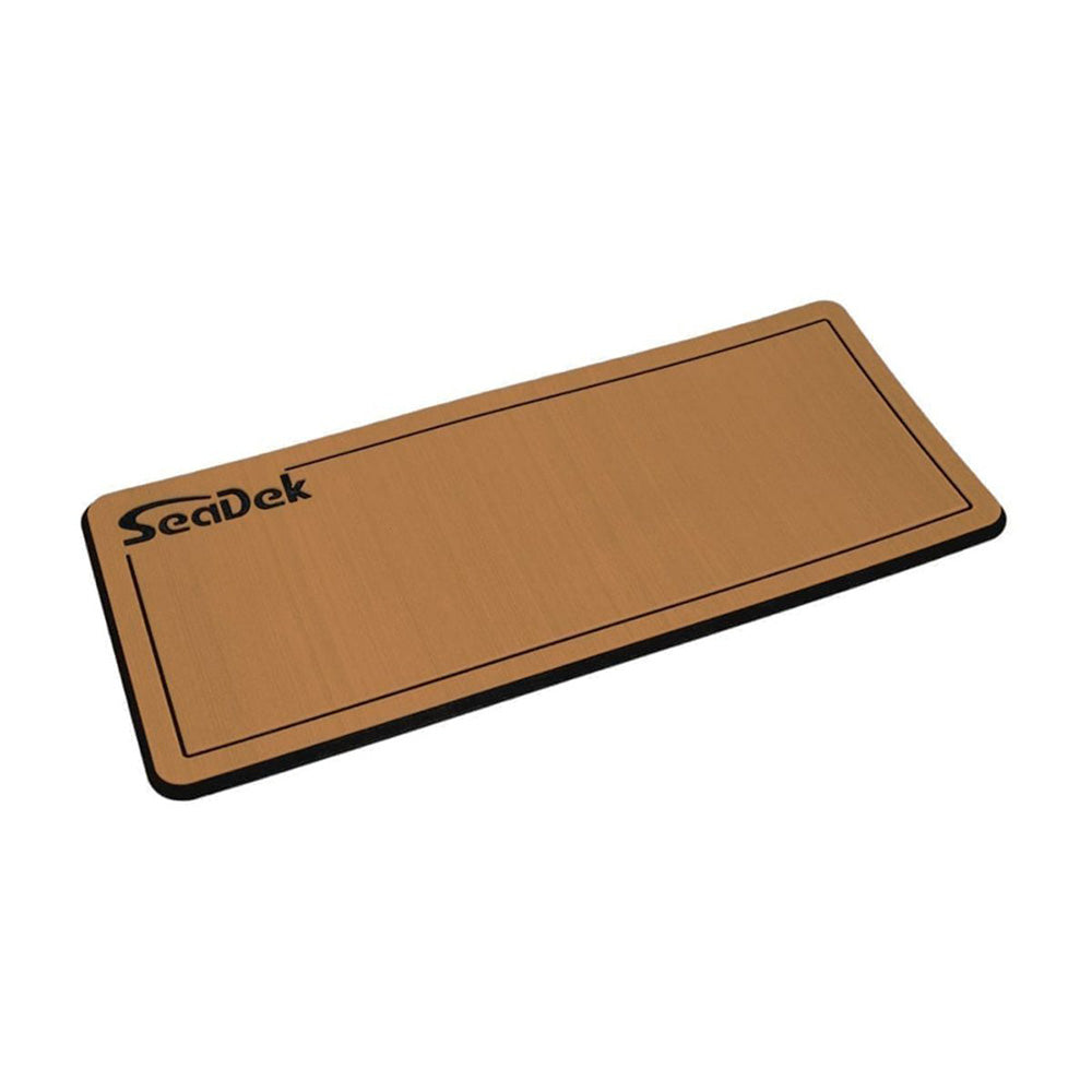 SeaDek 14 x 36" 20mm Dual Density Small Helm Pad w/SeaDek Logo - Brushed Texture - Mocha/Black (355.6mm x 914.4mm x 20mm) [37925-80327]