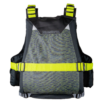 Bluestorm Motive Kayak Fishing Vest - Hi-Vis - 2XL/3XL [BS-248-HVS-2/3XL]