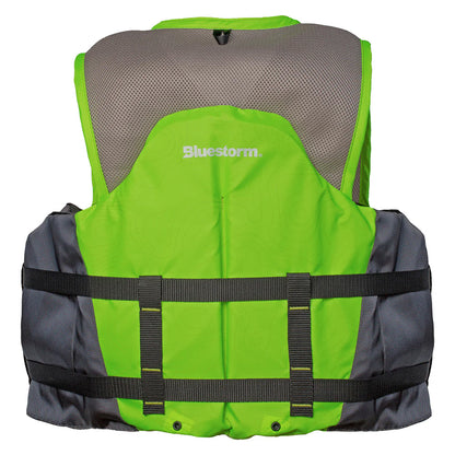 Bluestorm Sportsman Adult Mesh Fishing Life Jacket - Hi-Vis - L/XL [BS-105-HVS-L/XL]