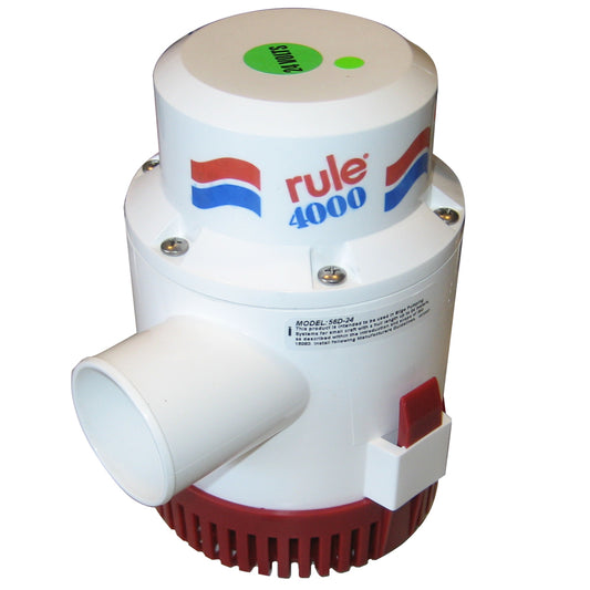 Rule 4000 Non-Automatic Bilge Pump - 24V [56D-24]