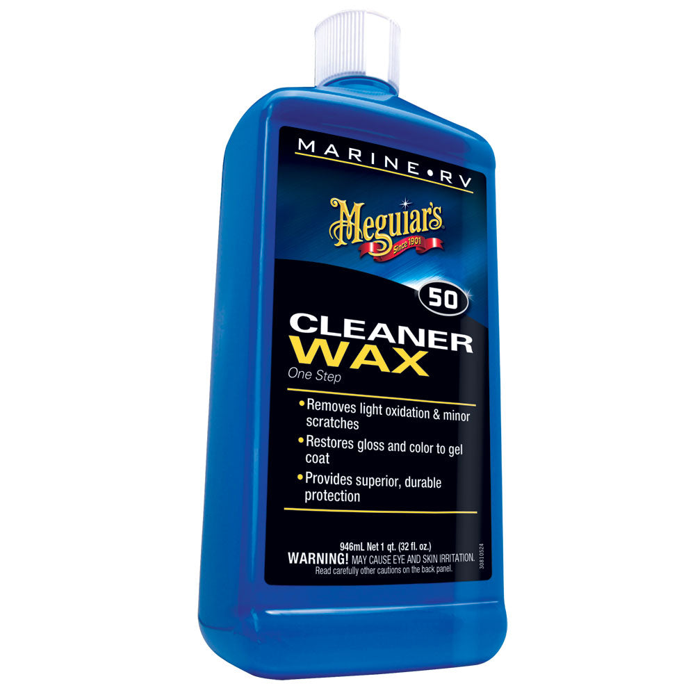 Meguiar's #50 Boat/RV Cleaner Wax - Liquid 32oz [M5032]