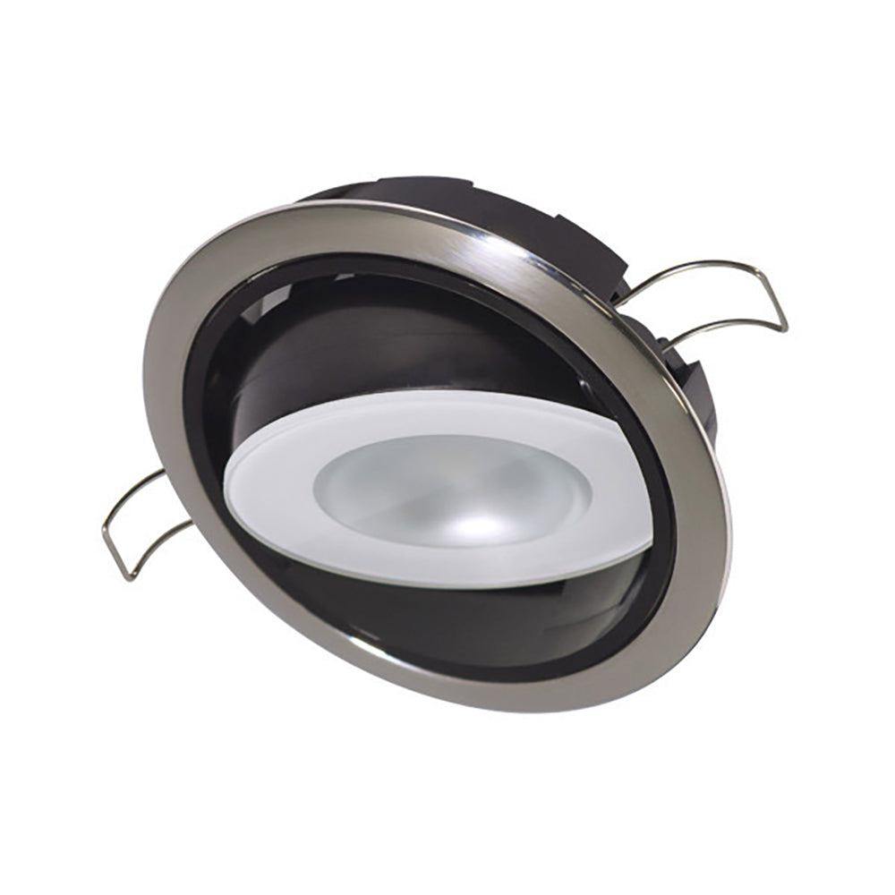 Lumitec Mirage Positionable Down Light - Spectrum RGBW Dimming - Polished Bezel [115117]