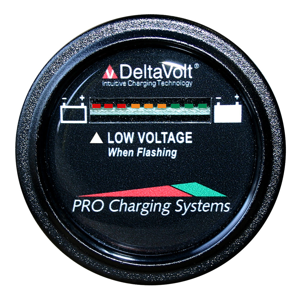 Dual Pro Battery Fuel Gauge - DeltaView Link Compatible - 36V System (3-12V Batteries, 6-6V Batteries) [BFGWOV36V]