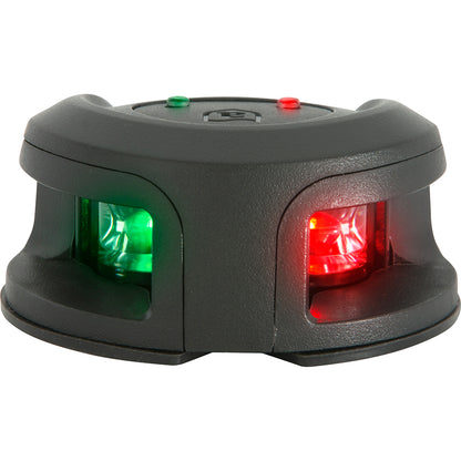 Attwood LightArmor Bow Mount Navigation Light - Composite Black - Bi-Color - 2NM [NV2002PB-7]