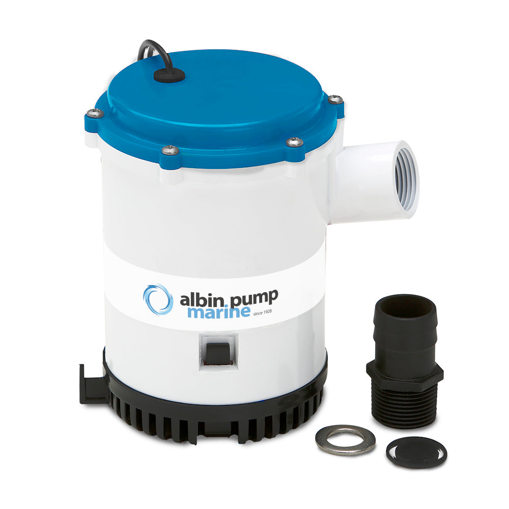 Albin Group Bilge Pump Heavy Duty 2250 GPH - 24V [01-03-014]