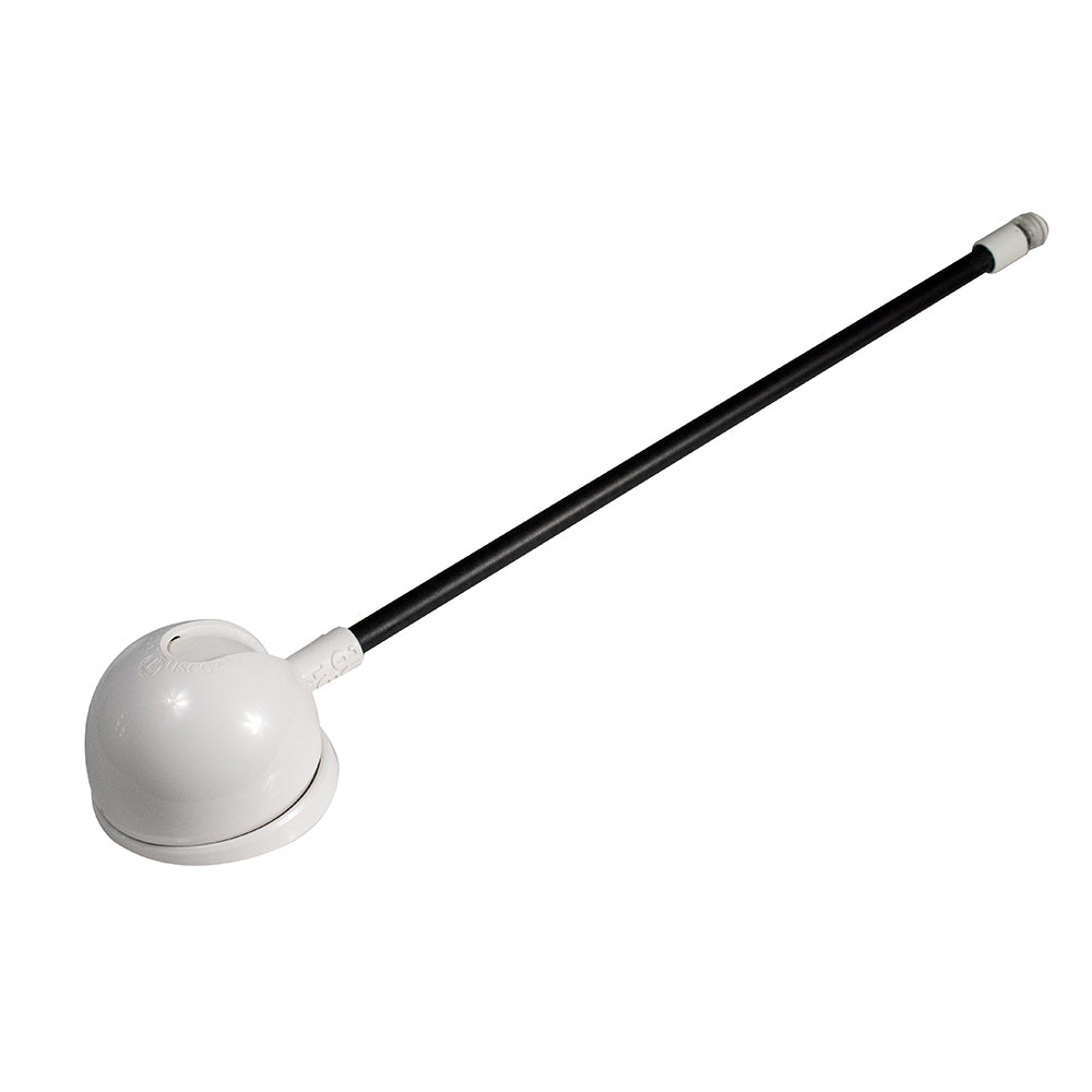 Lumitec Contour Anchor Light - 39" - Black Shaft White Base [101584]