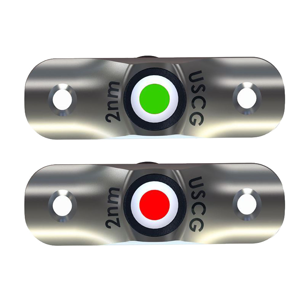 TACO Rub Rail Mounted LED Navigation Light Set - 2-1/2" [F38-6800D]