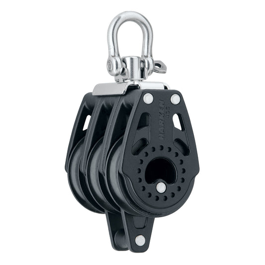 Harken 40mm Carbo Air Triple Swivel Block w/Becket [2641]