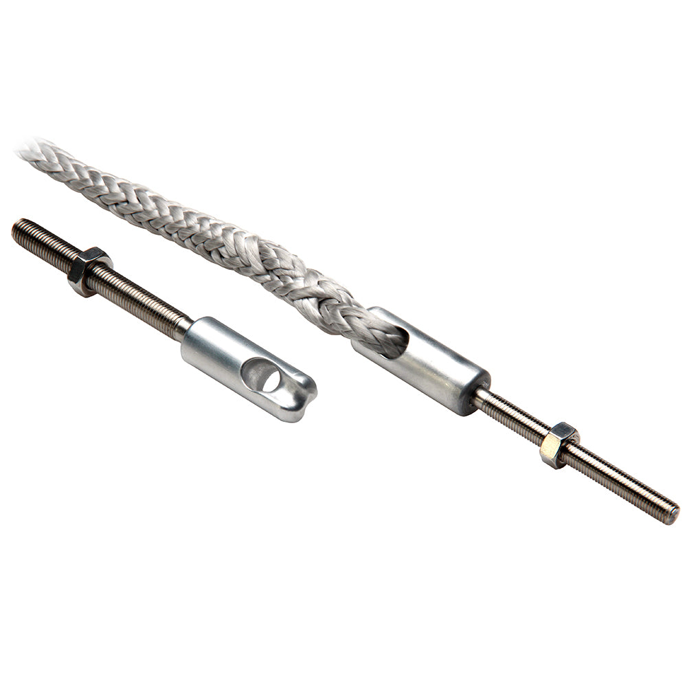 C. Sherman Johnson Splice Eye w/Threded Stud: 1/4"-28 x 2-1/2" LH w/Splice Eye [20-61]