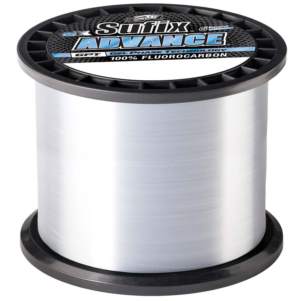 Sufix Advance Fluorocarbon - 10lb - Clear - 1200 yds [679-1010C]